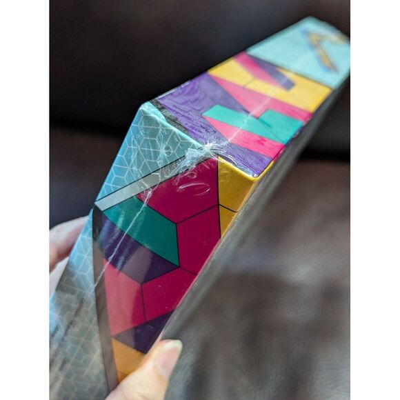 VTG MOSAIC MYSTERIES Pattern Block Design Learning Activity TOY GAME '92 NIB NEW - Picture 5 of 5